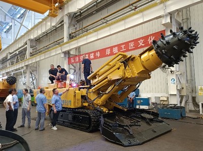 &ldquo;石煤&rdquo;智能掘進(jìn)裝備持續(xù)效力山西智慧礦山建設(shè)